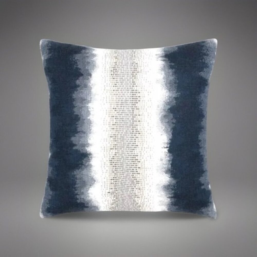 4 Brand New SUNBRELLA Resilience Indigo Cushions, Luxury Outdoor Pillows